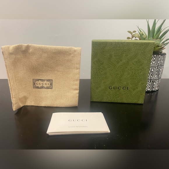 Gucci Other - Gucci Wallet Box with Dusty-NO CALL OUTS